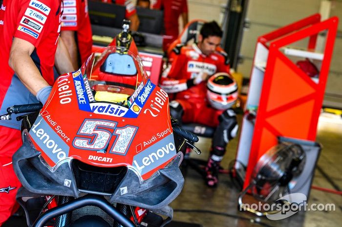 Michelle Pirro, Ducati Team - 1 caduta (wildcard)