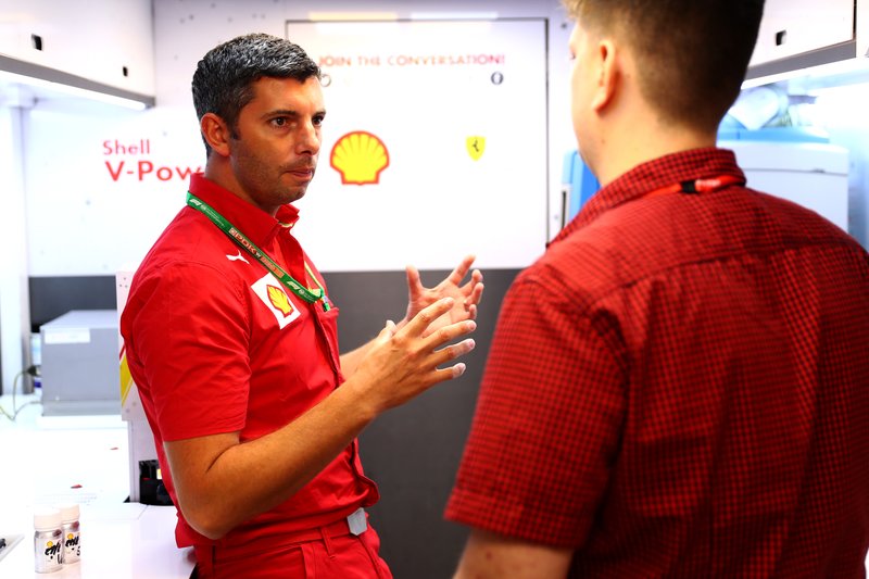 Guy Lovett, Shell Performance Technology Manager, met Motorsport.com journalist Filip Cleeren