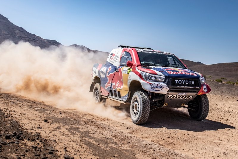 #307 Toyota Gazoo Racing Toyota Hilux: Giniel de Villiers, Alex Haro