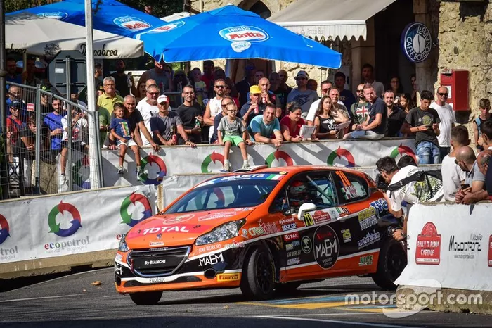 Davide Nicelli, Alessandro Mattioda, Peugeot 208 R2, La Superba