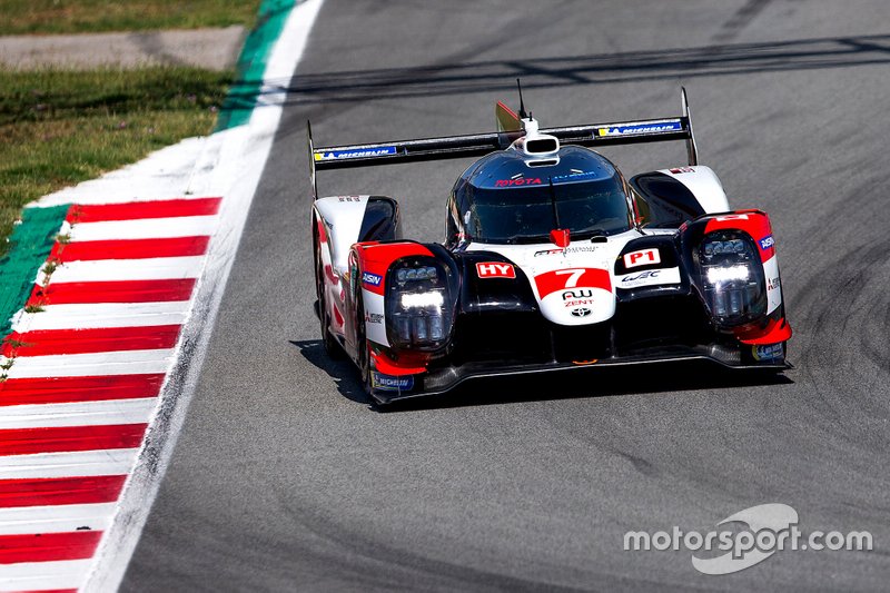 #7 Toyota Gazoo Racing Toyota TS050 - Hybrid: Mike Conway, Kamui Kobayashi, Jose Maria Lopez