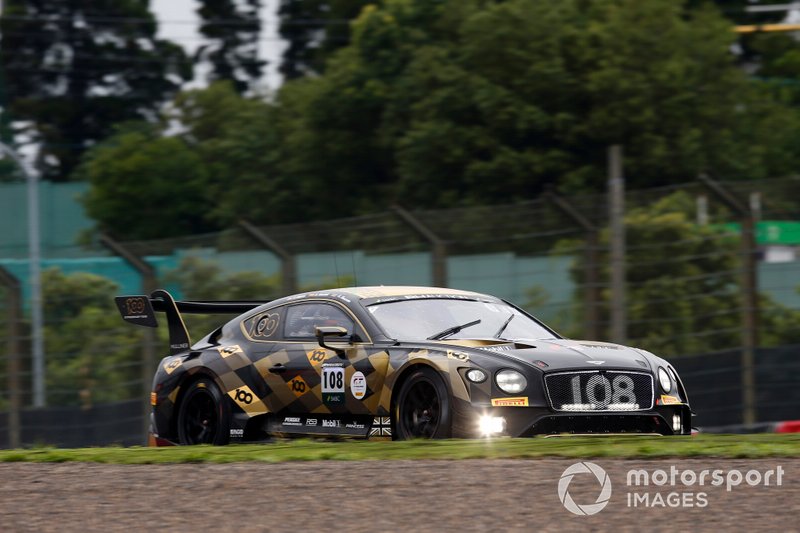 #108 Bentley Team M-Sport Bentley Continental GT3: Andy Soucek, Maxime Soulet, Sebastian Morris