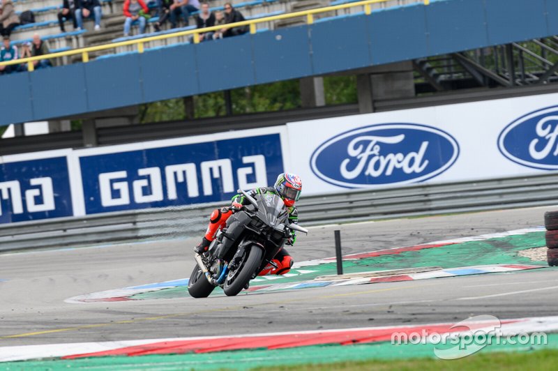 In het World Superbike-kampioenschap staat Haslam vijfde