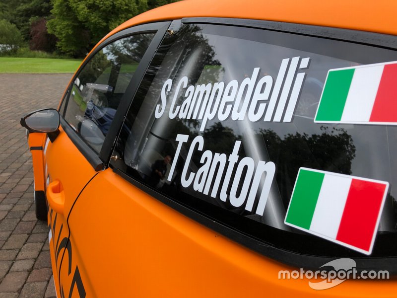 Simone Campedelli, Tania Canton, Orange1 Racing, Ford Fiesta R5