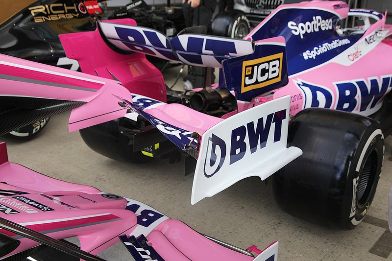 Detalle del Racing Point RP19