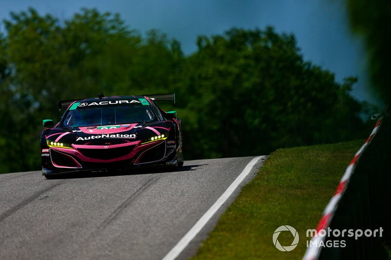 #86 Meyer Shank Racing w/ Curb-Agajanian Acura NSX GT3, GTD: Mario Farnbacher, Trent Hindman