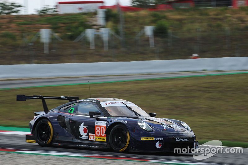 #80 Ebimotors Porsche 911 RSR: Fabio Babini, Marco Frezza, Sébastien Fortuna