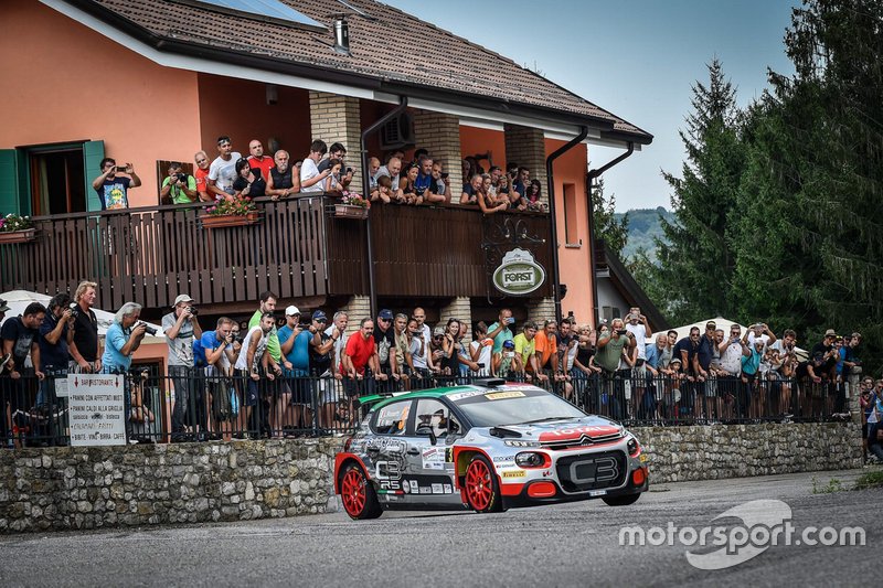 Luca Rossetti, Eleonora Mori, Citroen C3 R5, FPF Sport