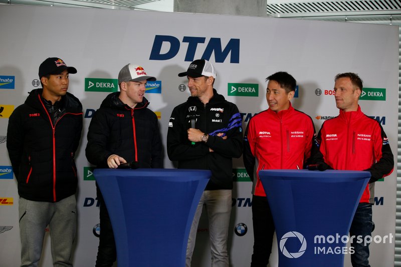 Conferenza stampa, Ryo Hirakawa, LEXUS TEAM KeePer TOM's, Nick Cassidy, LEXUS TEAM KeePer TOM's, Jenson Button, Team Kunimitsu Honda, Tsugio Matsuda, NISMO/Nissan, Ronnie Quintarelli, NISMO/Nissan