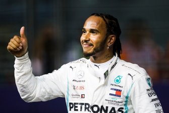 Lewis Hamilton, Mercedes AMG F1 celebrates in Parc Ferme