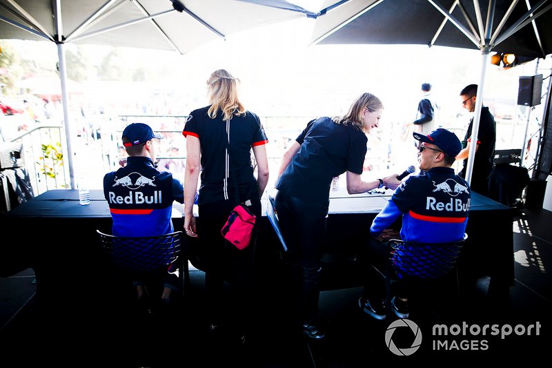 Daniil Kvyat, Toro Rosso ve Alexander Albon, Toro Rosso