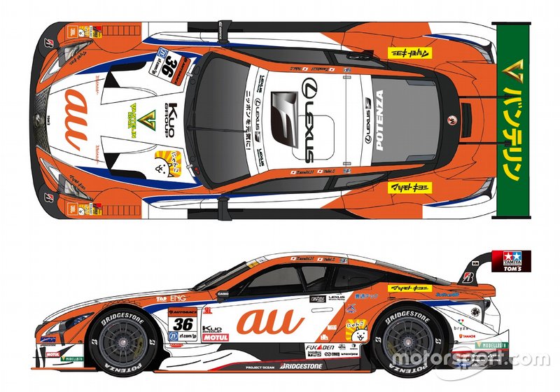 #36 au TOM'S LC500