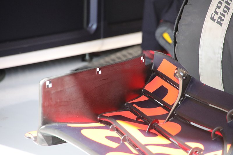 Red Bull Racing ön kanat detay