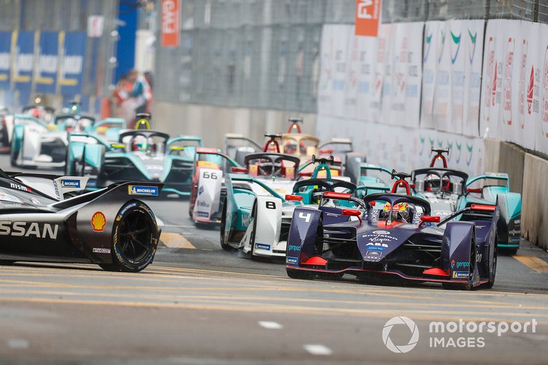 Robin Frijns, Tom Dillmann, y Mitch Evans