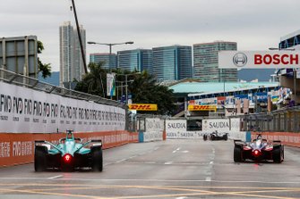 Pascal Wehrlein, Mahindra Racing, M5 Electro Oliver Turvey, NIO Formula E Team, NIO Sport 004