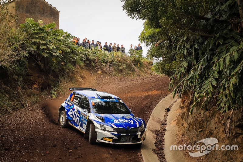 Łukasz Habaj/Daniel Dymurski Skoda Fabia R5 Rallye Azores