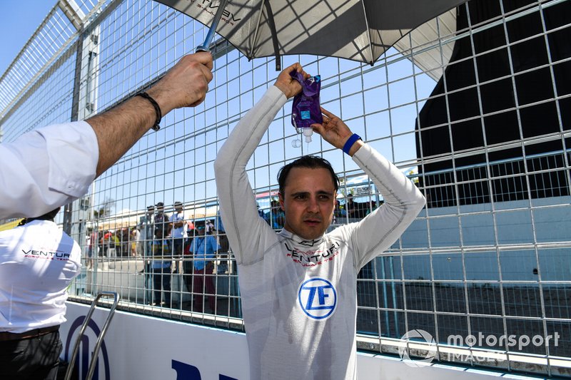 Felipe Massa, Venturi Formula E, keeps cool on the grid