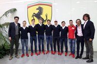 Anuncio de jóvenes pilotos Ferrari