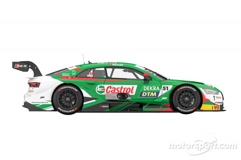 Окрас Audi RS5 DTM Нико Мюллера