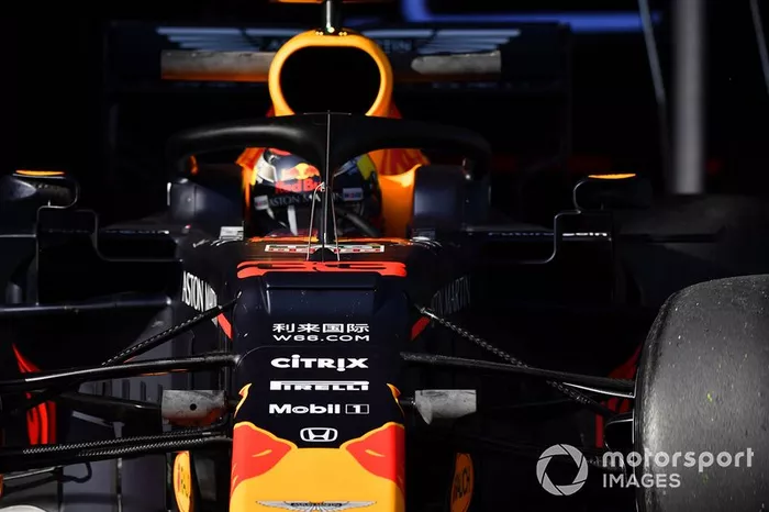 Max Verstappen, Red Bull Racing RB15 aero sensor