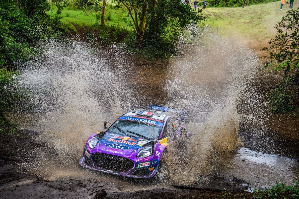 Sebastien Loeb, Isabelle Galmiche, M-Sport Ford World Rally Team Ford Puma Rally1