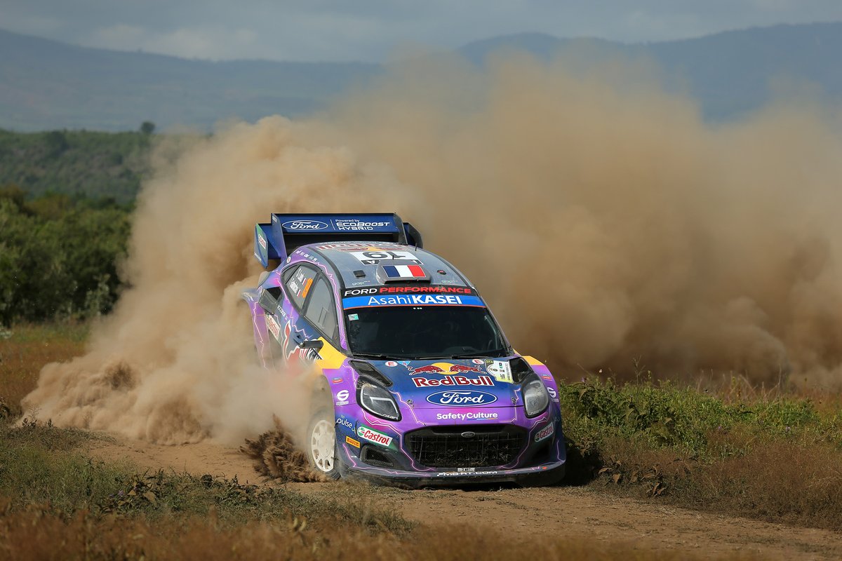 Sebastien Loeb, Isabelle Galmiche, M-Sport Ford World Rally Team Ford Puma Rally1