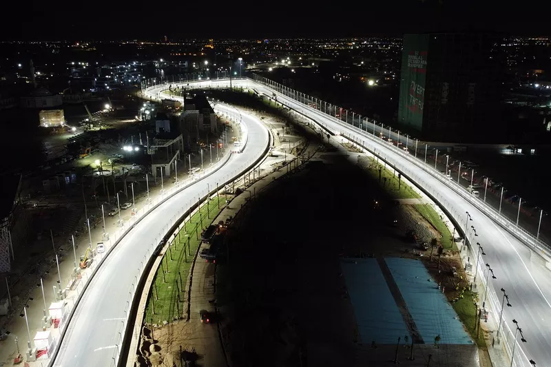 Jeddah Street Circuit overview 
