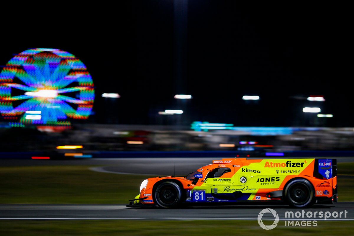 #81 DragonSpeed USA Oreca LMP2 07: Patricio O'Ward, Eric Lux, Colton Herta, Devlin Defrancesco