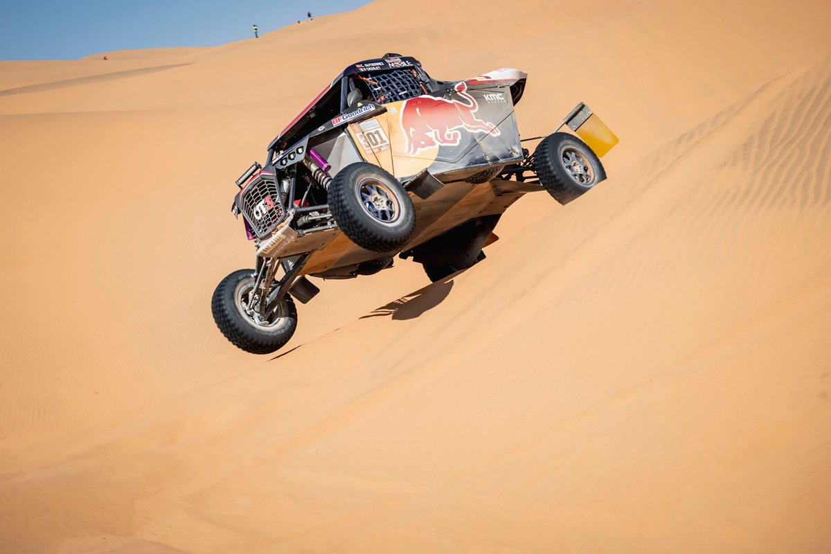 #301 Red Bull Off-Road Team USA: Cristina Gutierrez, Francois Cazalet