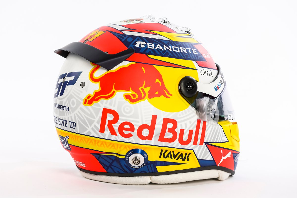 Casco de Sergio Pérez, Red Bull Racing
