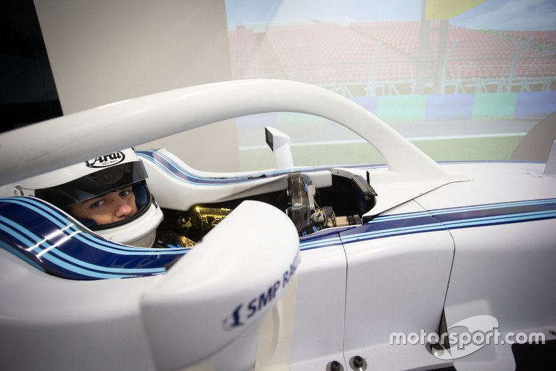 Álvaro Carretón, Williams eSports en el simulador de Williams F1