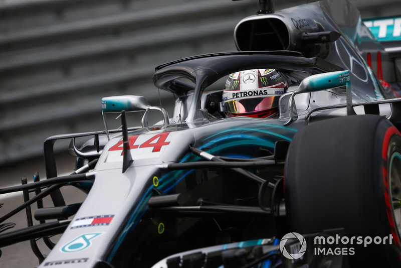 Lewis Hamilton, Mercedes AMG F1 W09.