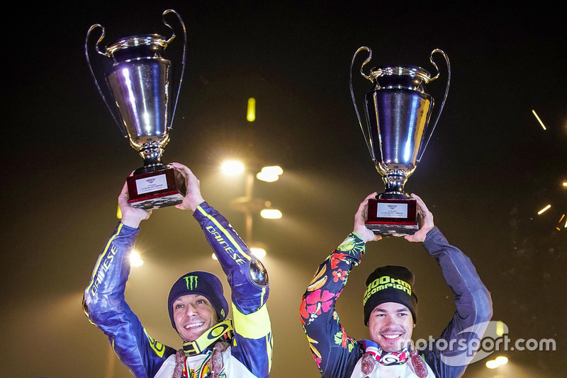 Valentino Rossi y Franco Morbidelli