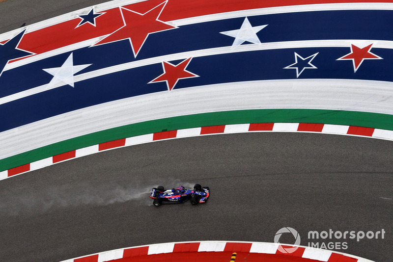 Гонщик Формулы 2 Шон Гелаэль впервые в сезоне сел за руль Toro Rosso