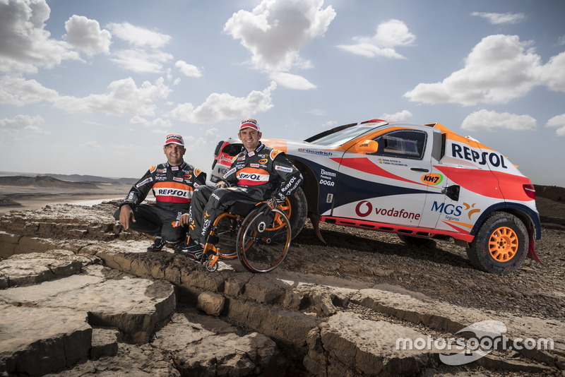 Isidre Esteve y Txema Villalobos, Repsol Rally Team