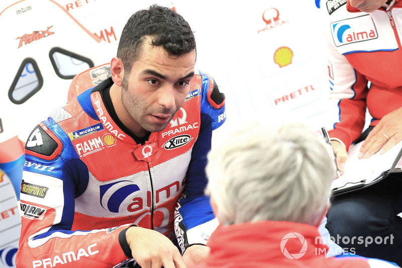 Danilo Petrucci, Pramac Racing, Gigi Dall'Igna, Ducati Team General Manager