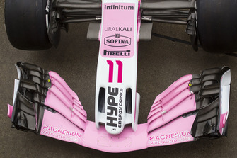 Racing Point Force India VJM11 nose and front wing