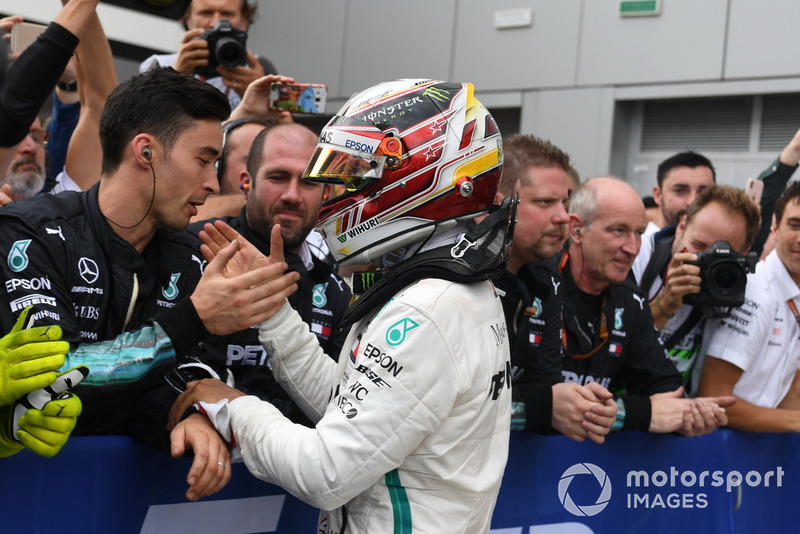 Pemenang balapan, Lewis Hamilton, Mercedes AMG F1