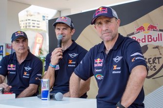 #300 X-Raid Mini JCW Team: Carlos Sainz, #308 X-Raid Mini JCW Team: Cyril Despres, #304 X-Raid Mini JCW Team: Stéphane Peterhansel