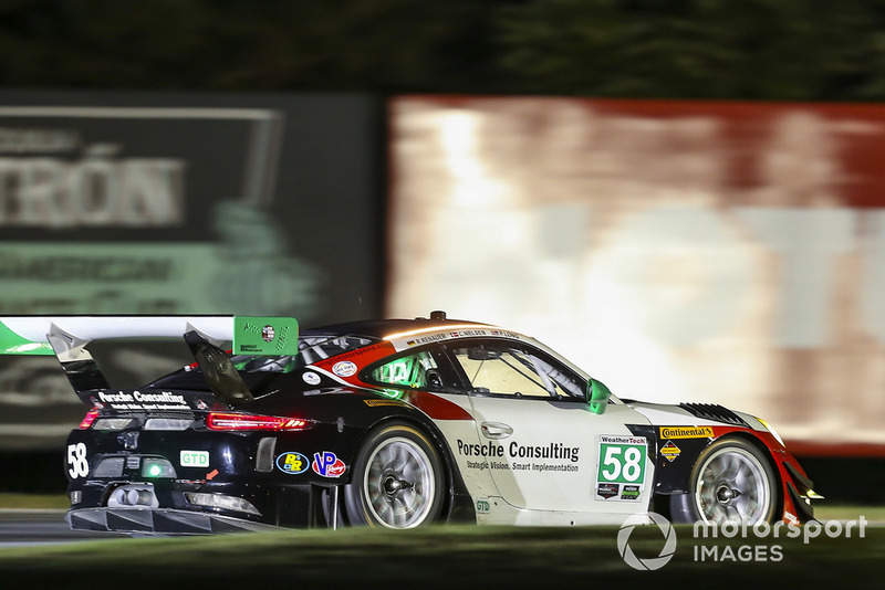 #58 Wright Motorsports Porsche 911 GT3 R, GTD: Patrick Long, Christina Nielsen, Robert Renauer