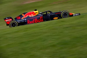 Daniel Ricciardo, Red Bull Racing RB14. 