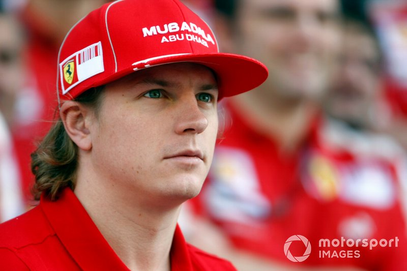 Kimi Raikkonen vor zehn Jahren ...
