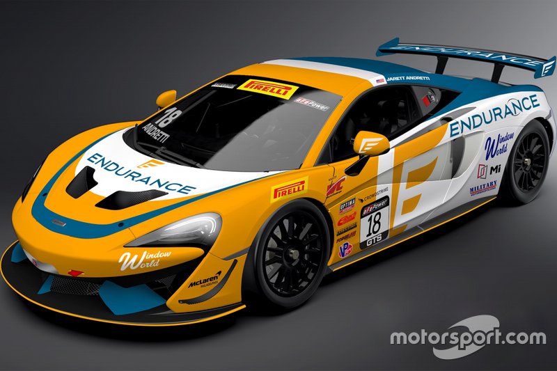 Jarett Andretti, Andretti Autosport’s McLaren 570S GT4