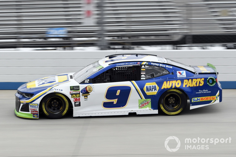 9. Chase Elliott, Hendrick Motorsports, Chevrolet Camaro NAPA Auto Parts