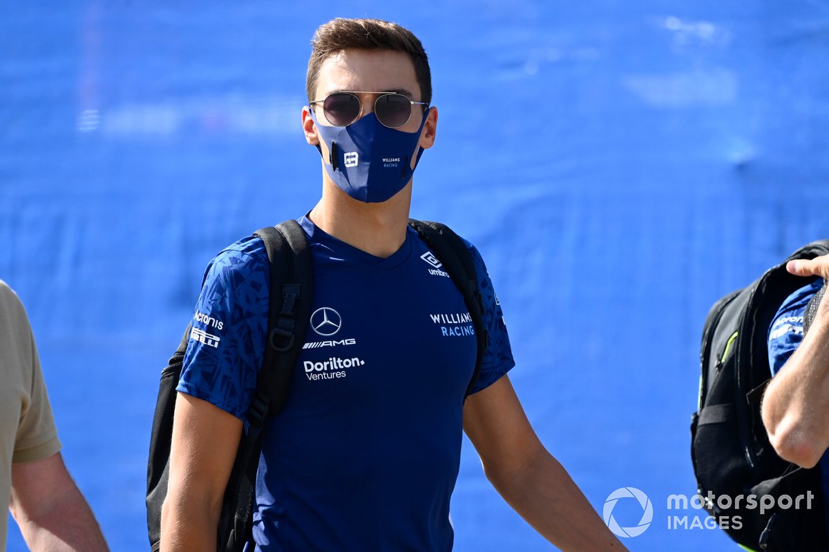 George Russell, Williams arrives