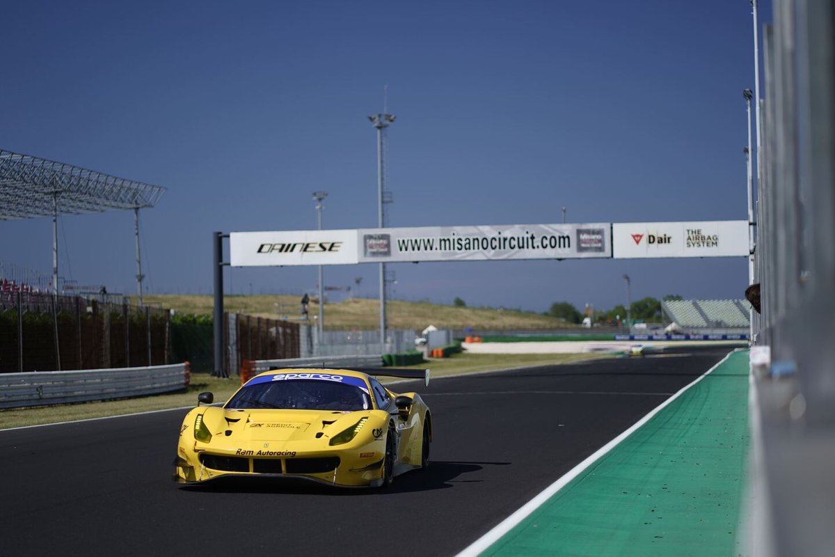 #58 RAM Racing, Ferrari 488 GT3 Evo: Alberto Lippi, Luca Filippi