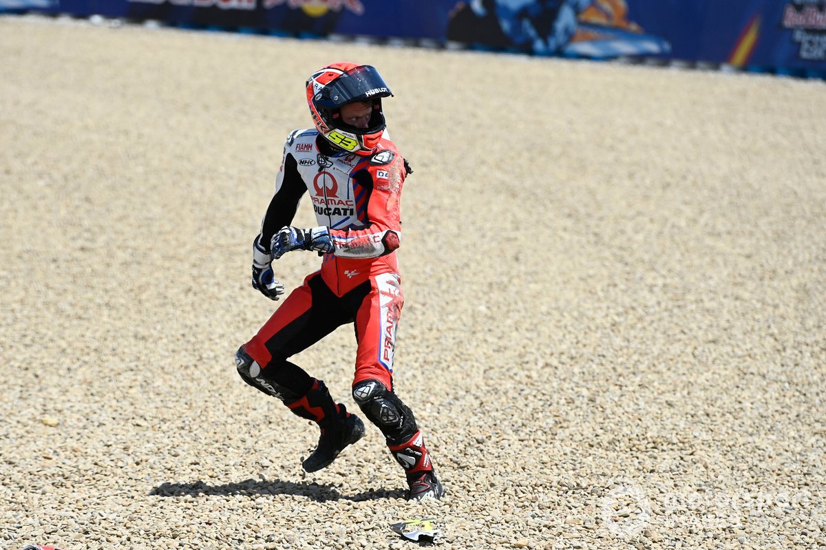 Caída de Tito Rabat, Pramac Racing