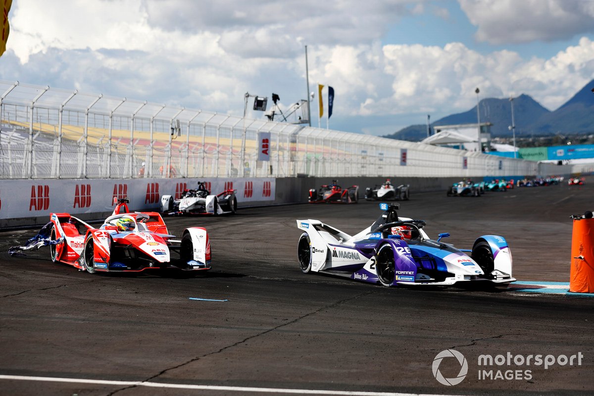 Maximilian Guenther, BMW I Andretti Motorsports, BMW iFE.21, Alexander Sims, Mahindra Racing, M7Electro