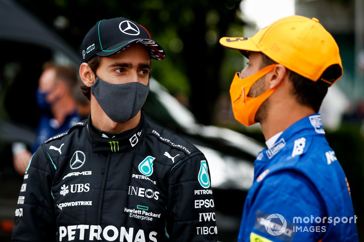 Esteban Gutierrez and Daniel Ricciardo, McLaren 