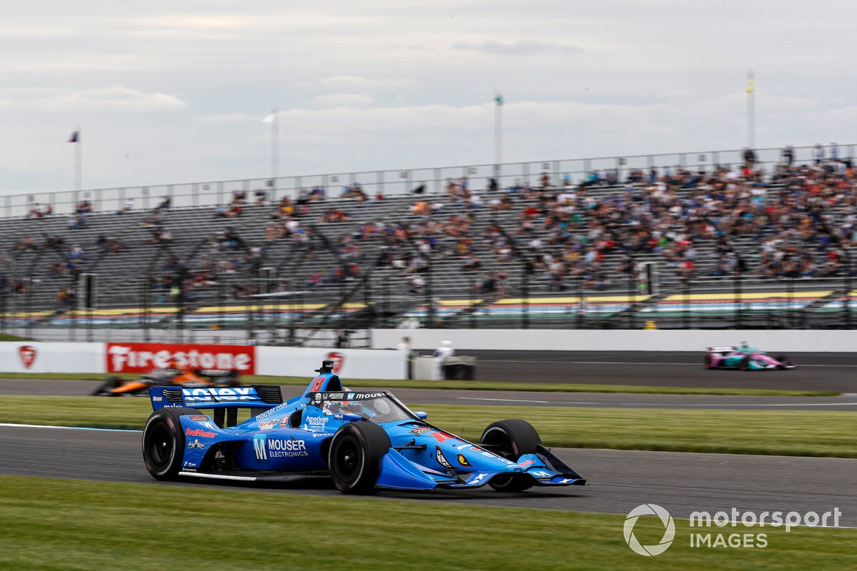 Ed Jones, Dale Coyne Racing with Vasser Sullivan Honda
